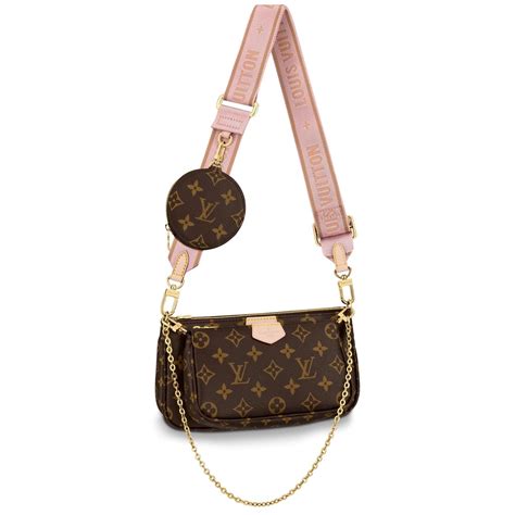 louis vuitton multi pochette pink|louis vuitton multi pochette price.